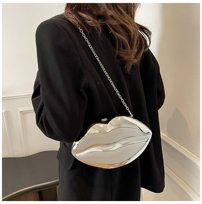 Crossbody Chain Bag Strap Lips