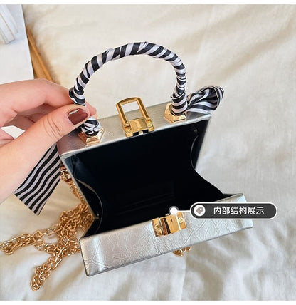 Print Crossbody Bag Strap Chain Cartoon