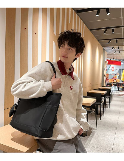 Set: Tote + Purse Coin Bag Plain