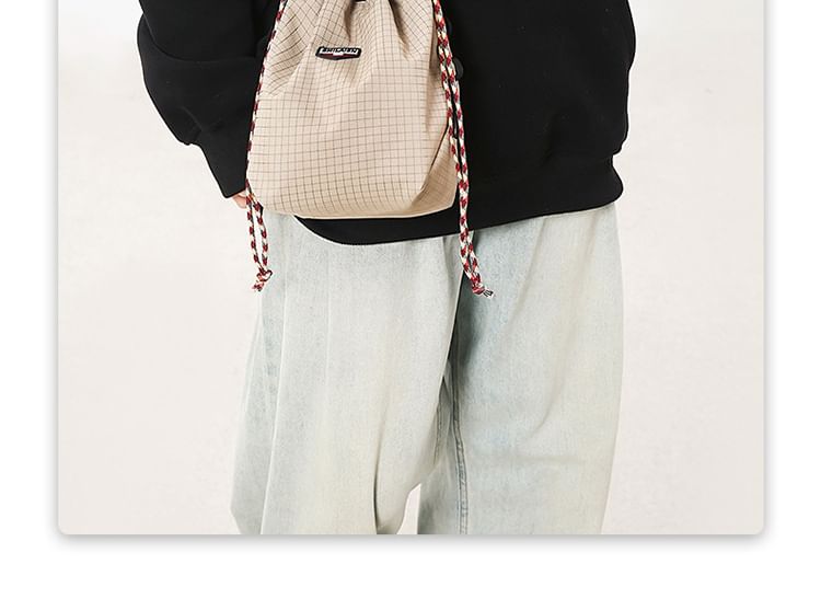 Plaid Crossbody Bag