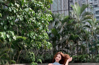 Camisole A-Line Mini Tiered Crop Skirt Ruffle / High Plain Top Waist