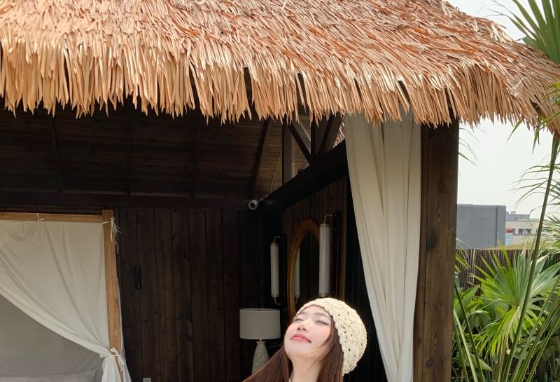 Top Asymmetrical Plaid Camisole