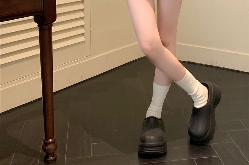 Skirt Denim Dot Rise High A-Line Polka Fray Mini