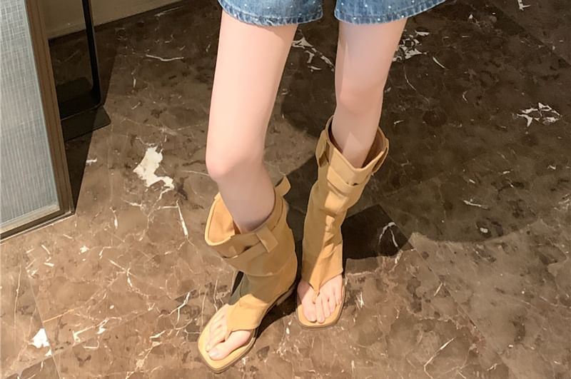 Denim High Dotted Waist Shorts Washed