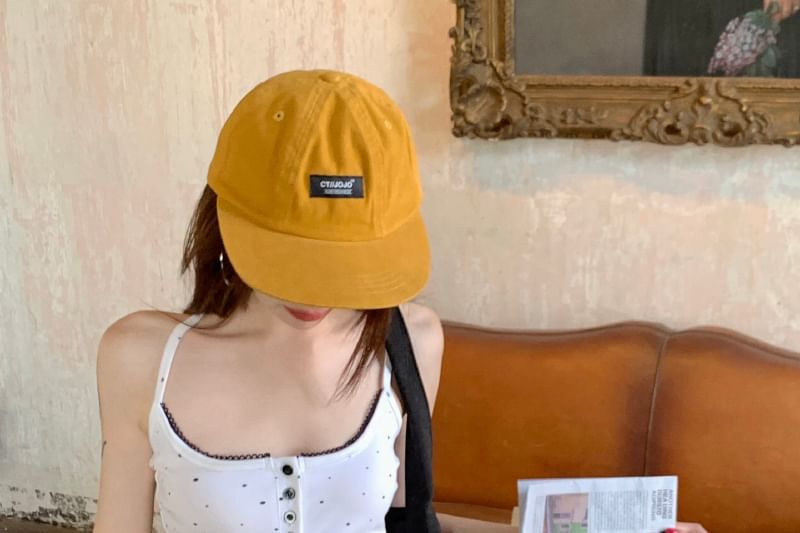 Applique Washed A-Line Mini Skirt Denim High Butterfly Rise