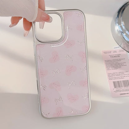 Case Heart Phone Bow