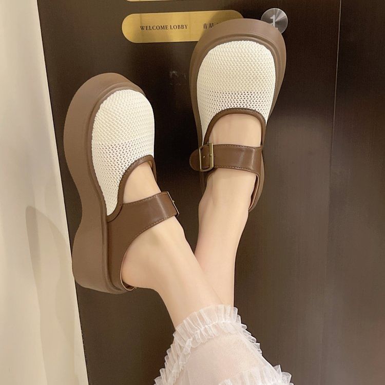 Mules Platform Mesh Jane Mary