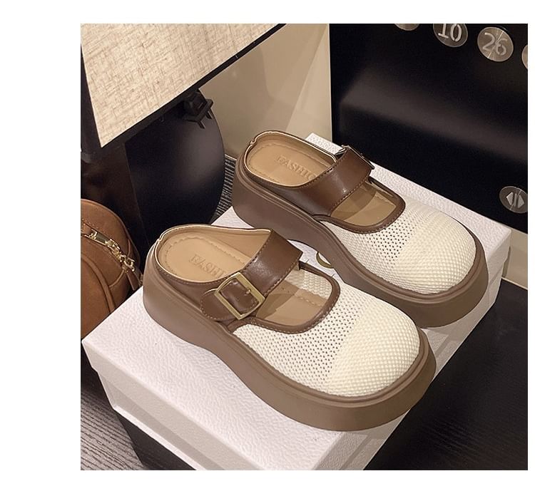 Mules Platform Mesh Jane Mary