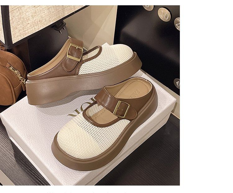 Mules Platform Mesh Jane Mary