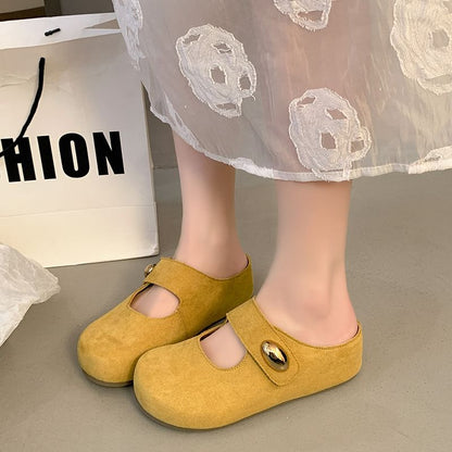 Toe Shoes Round Jane Mary