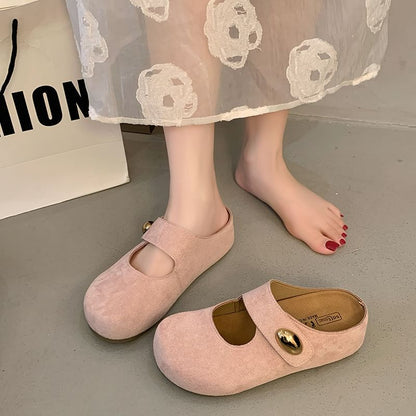 Toe Shoes Round Jane Mary