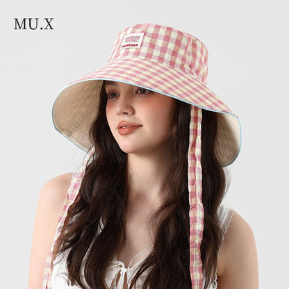 Applique Boonie Hat Plaid