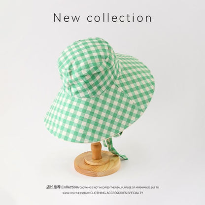 Applique Boonie Hat Plaid