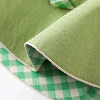 Applique Boonie Hat Plaid