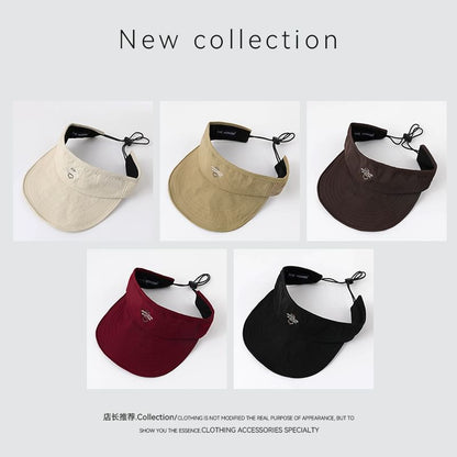 Visor Embroidered Lettering