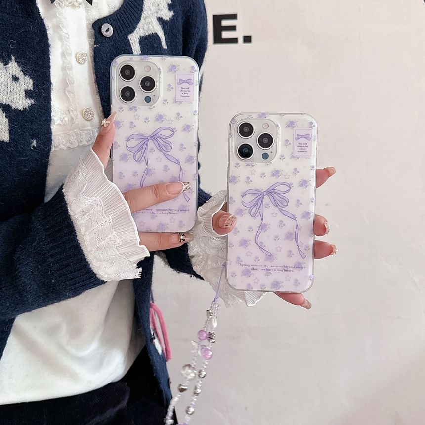 Phone / Strap Bow Set Print Case