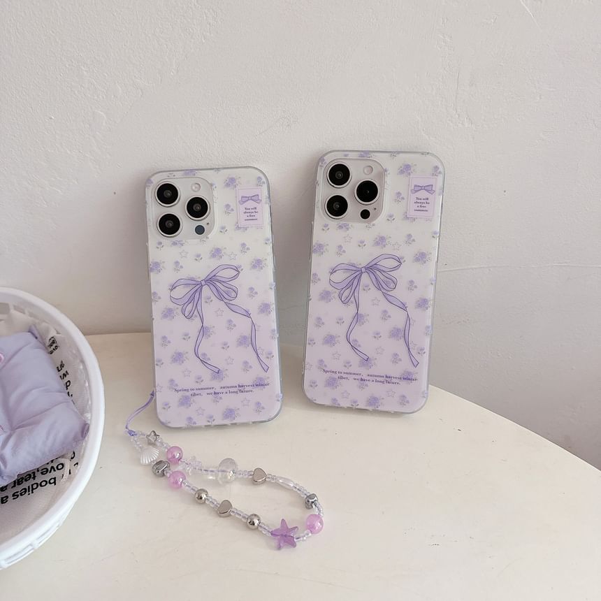 Phone / Strap Bow Set Print Case