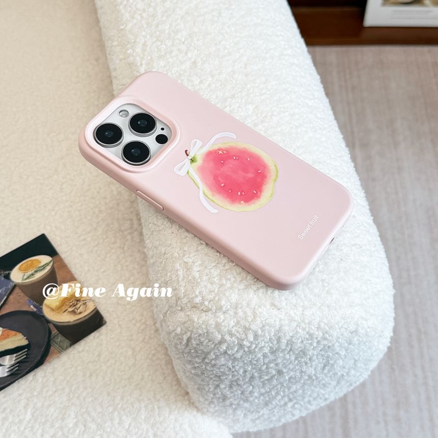 / Bead Set Printed Case Phone Strap