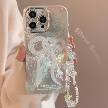 Set Case Snake Phone Print / Strap Bead