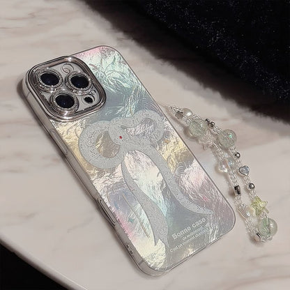 Set Case Snake Phone Print / Strap Bead