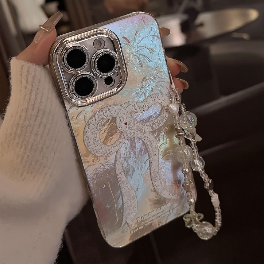 Set Case Snake Phone Print / Strap Bead