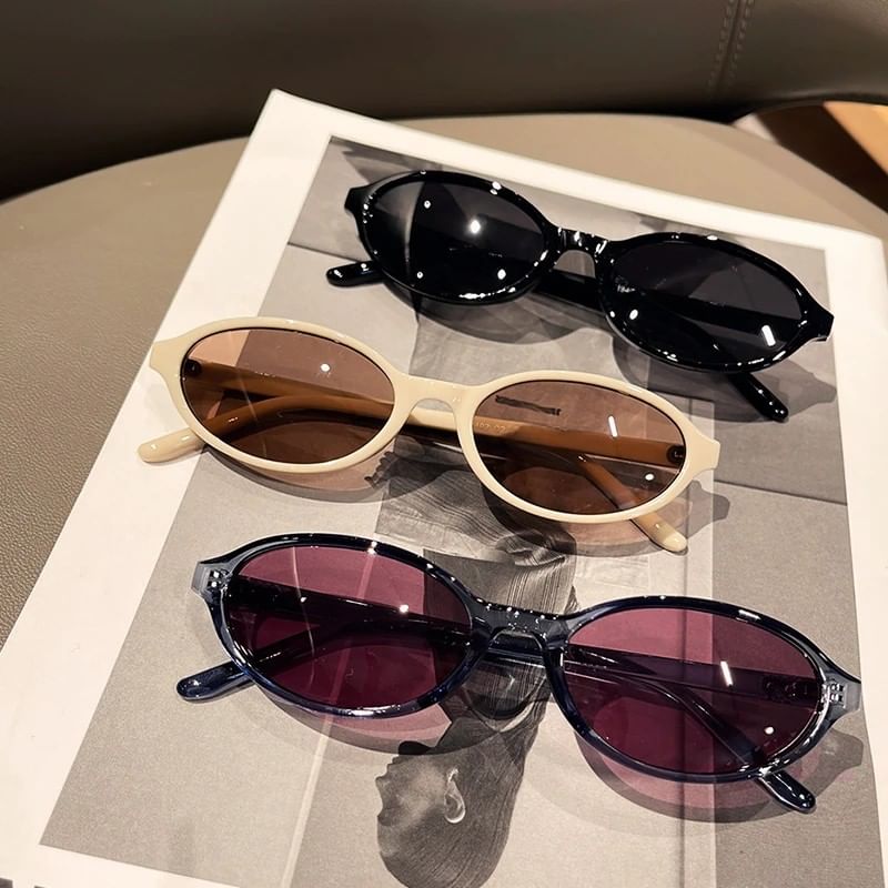 Cleaning Plastic Pouch Set Cloth Case Oval / Frame Sunglasses