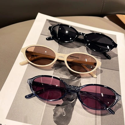 Cleaning Plastic Pouch Set Cloth Case Oval / Frame Sunglasses