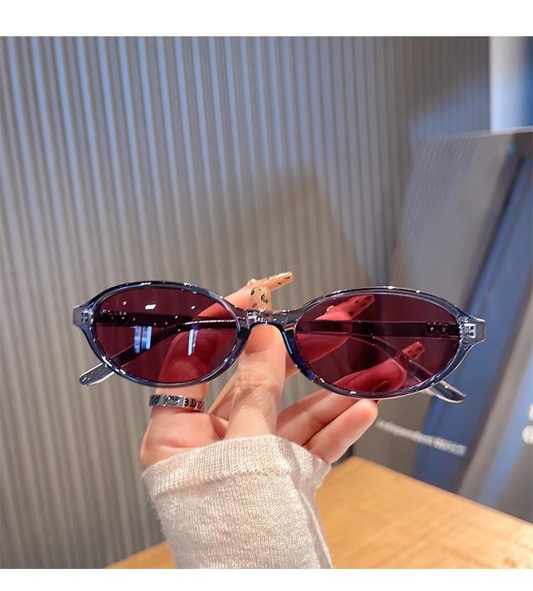 Cleaning Plastic Pouch Set Cloth Case Oval / Frame Sunglasses