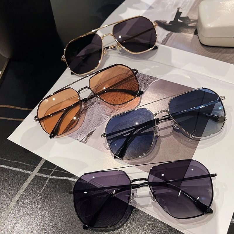 Frame Bridge Double Set Pouch Cleaning Sunglasses Case Cloth Polished / Metal