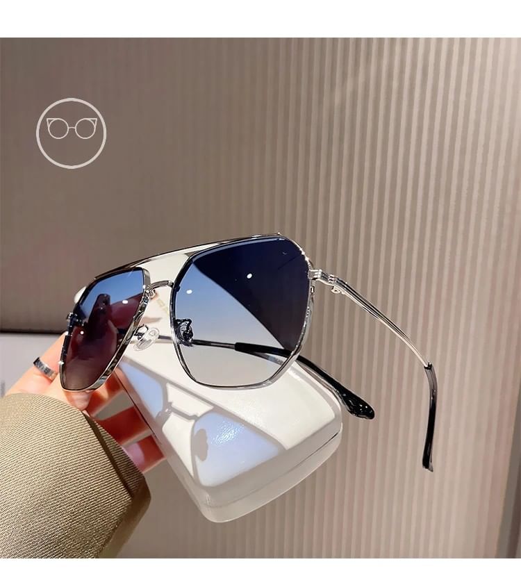 Frame Bridge Double Set Pouch Cleaning Sunglasses Case Cloth Polished / Metal