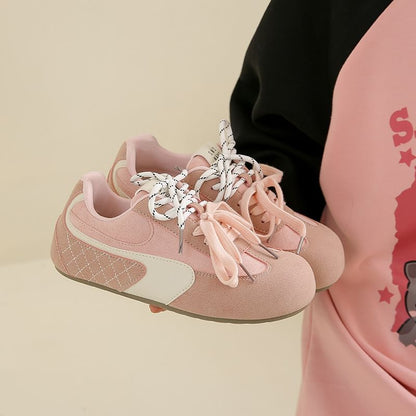 Panel Quilted Sneakers