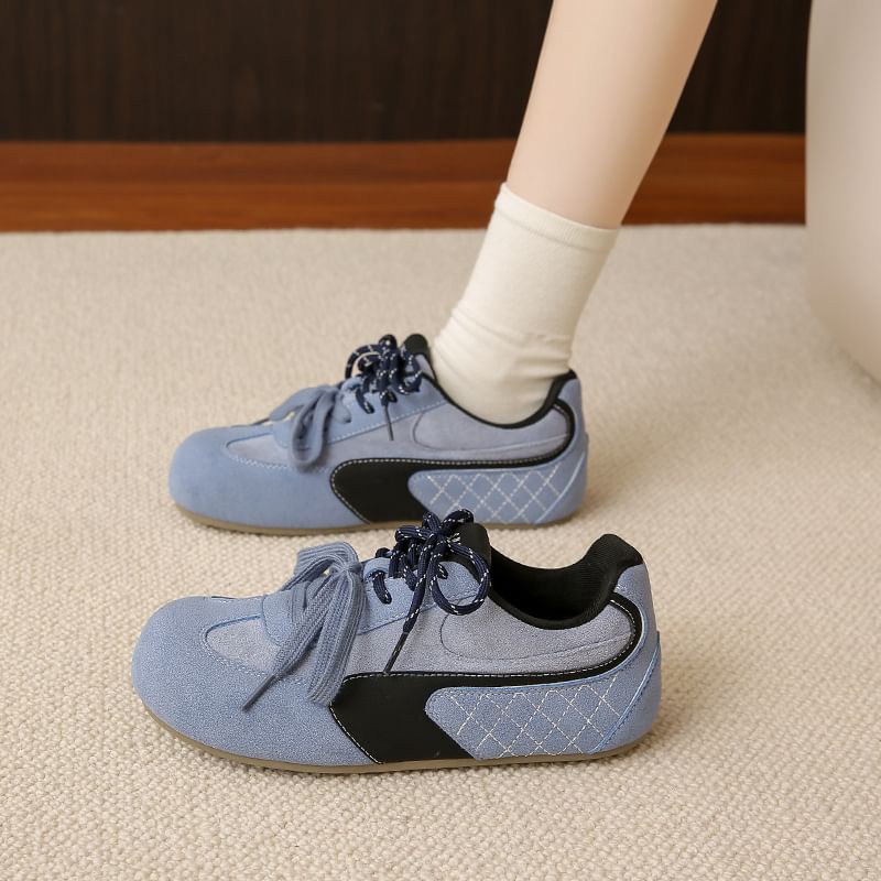 Panel Quilted Sneakers