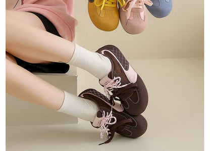 Panel Quilted Sneakers