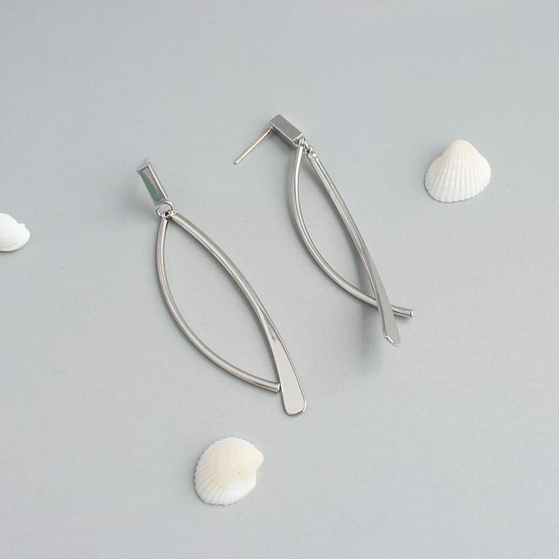 / Bar Dangle Clip-On Earring