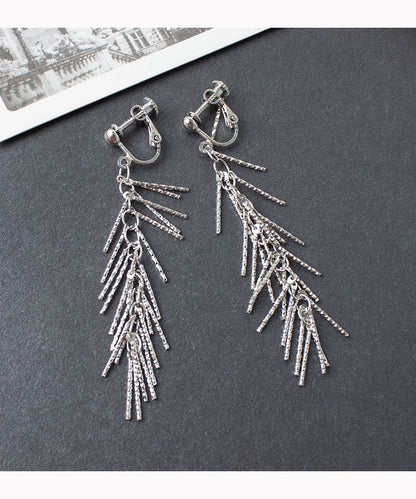 Clip-On Fringed / Drop Earring