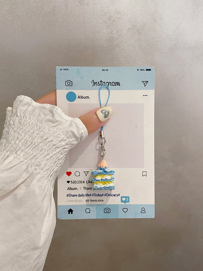 Strawberry Plaid Cake Case Phone