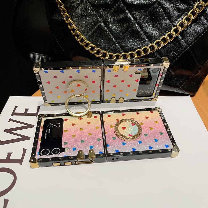 Heart Print Phone Case