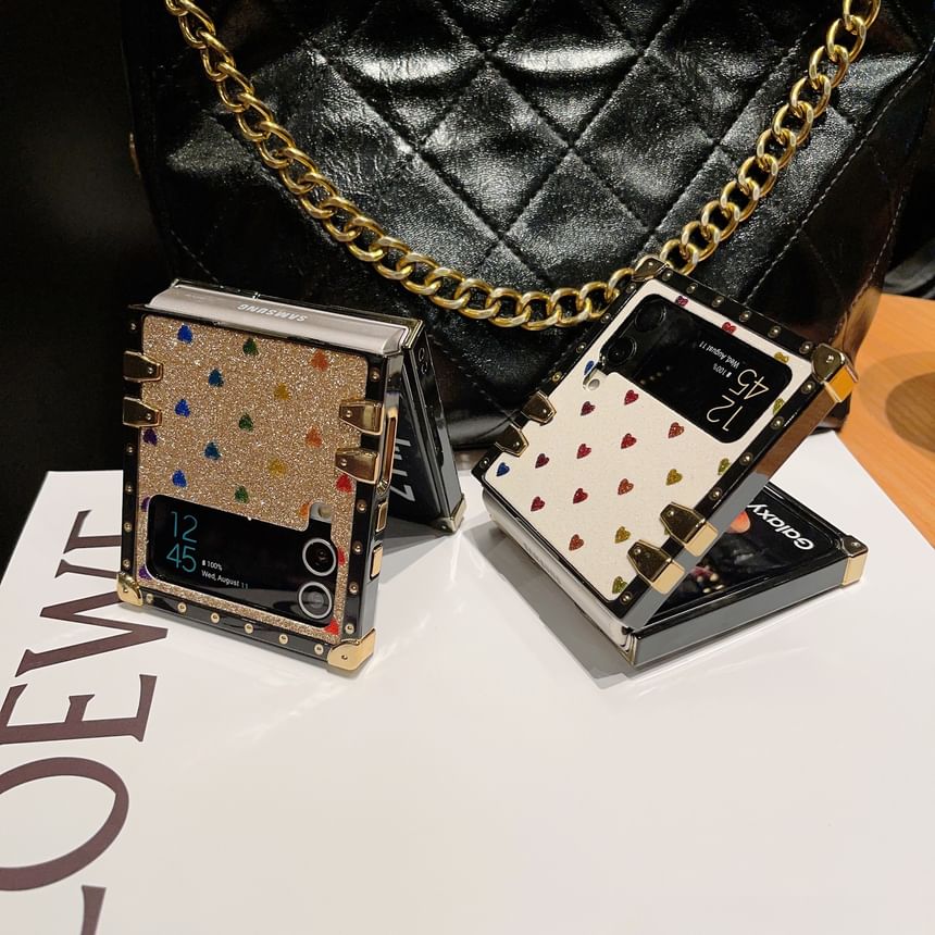 Heart Print Phone Case