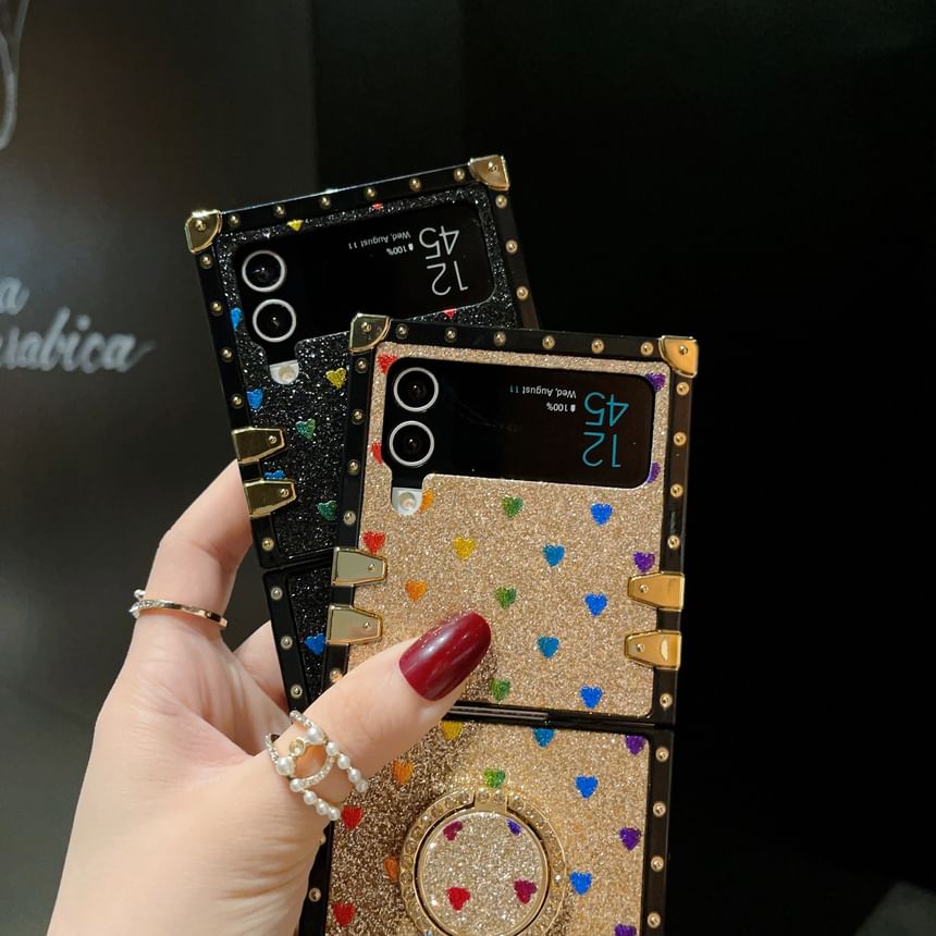 Heart Print Phone Case