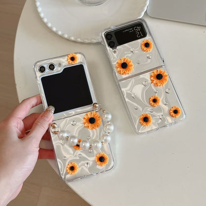 Case Phone Sunflower Strap / Set
