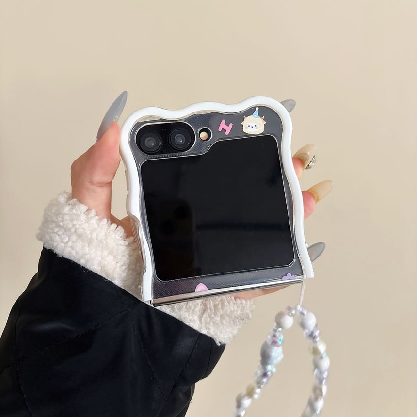 / Cartoon Animal Case Phone Set Strap