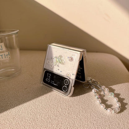 Samsung Strap Set- Case / Flip Butterfly Phone