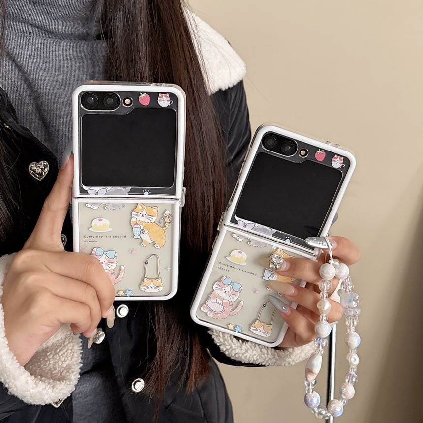 Strap Case Print / Phone Set Cat