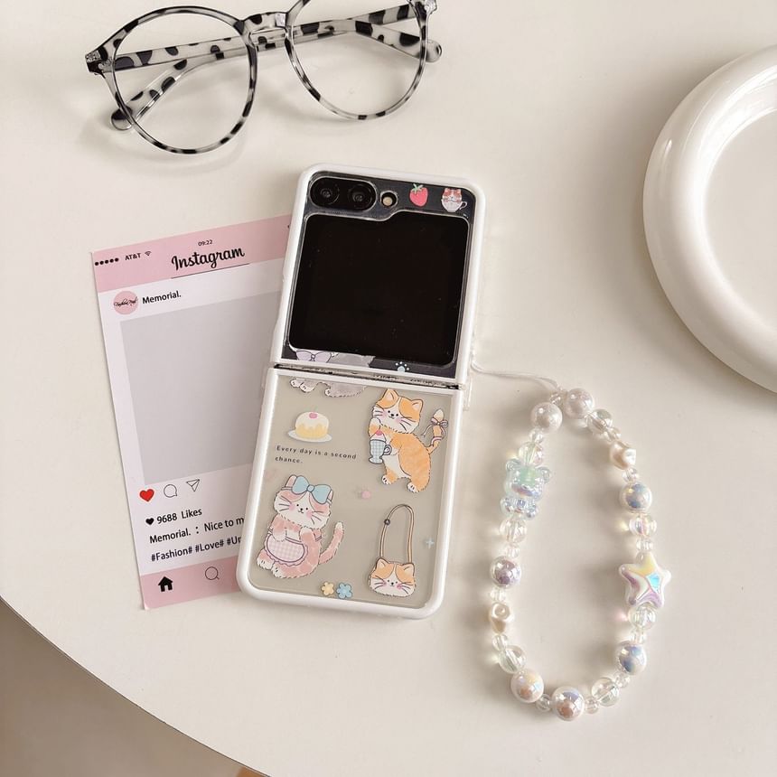Strap Case Print / Phone Set Cat