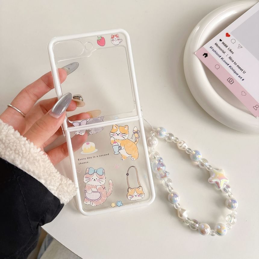 Strap Case Print / Phone Set Cat