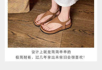 Sandals Slingback Thong