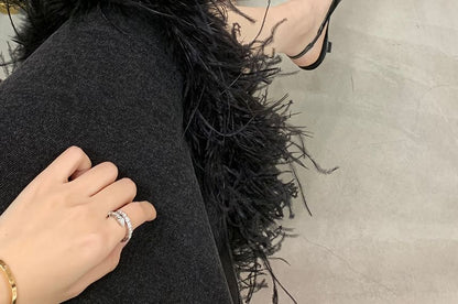 Slingback Kitten Loafers Heel Pointed Penny