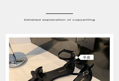 Bow (Various Sandals Ankle Strap Designs)