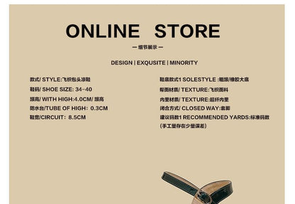 Chunky Sandals Heel Pointed