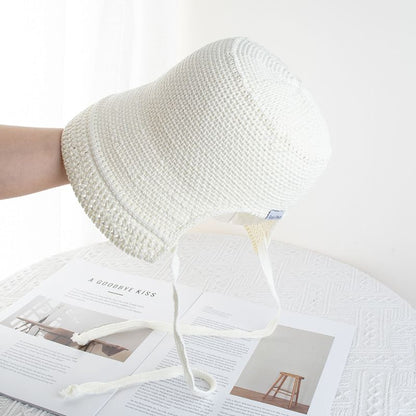 Textured Cloche Hat Plain